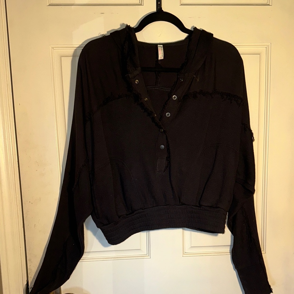 Stylish Black Women's Hoodie